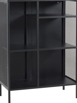 Tvärån skåp - Svart