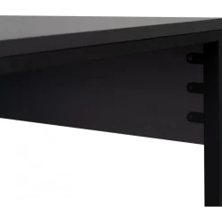 Twin skrivbord - Antracit/svart