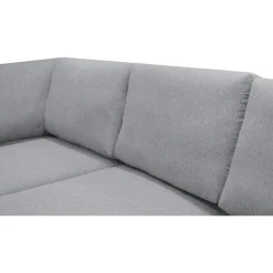 U-soffa med förvaring 367 cm grå