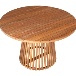 Utebord runt Ø120 cm + Textilskydd för utemöbler