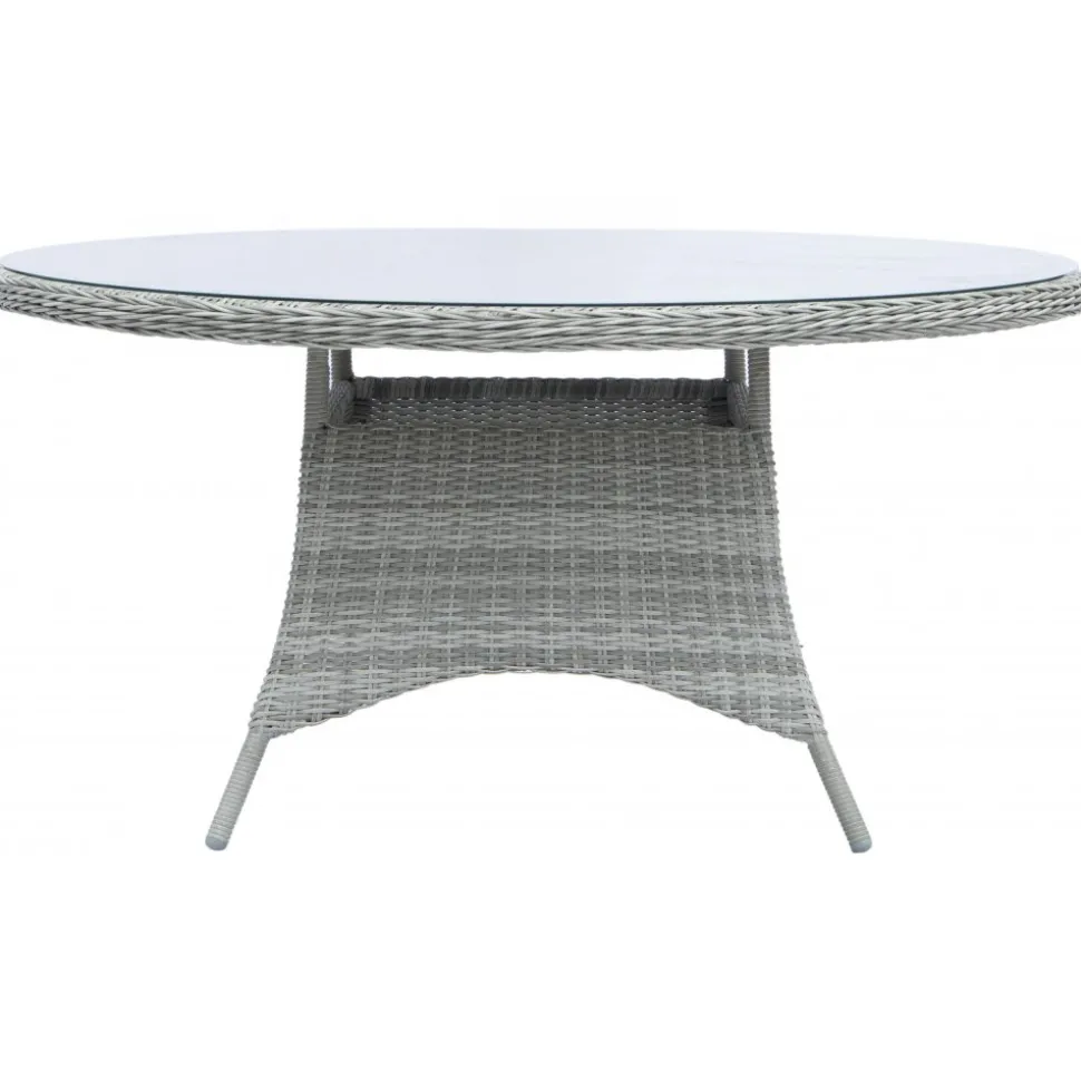 Utebord runt grå rotting - Jacksonville