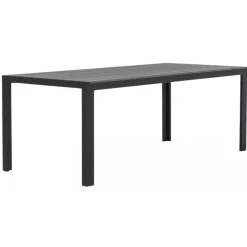 Utebord 205x90 cm - Svart / Grå - Las Vegas + Rengöringsmedel för utemöbler