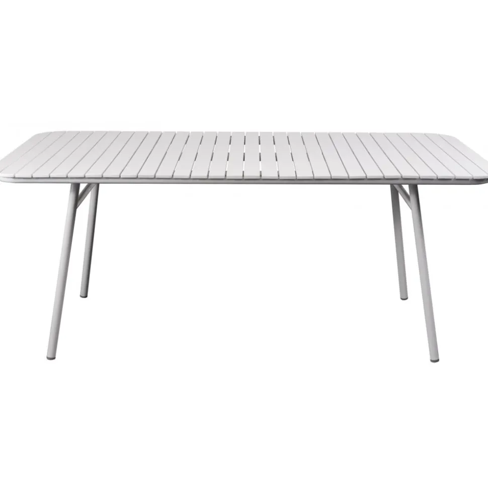 Utebord 180x80 cm vit - Holmsund + Rengöringsmedel för utemöbler