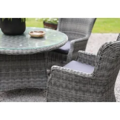 Utefåtölj grå med dyna - Jacksonville