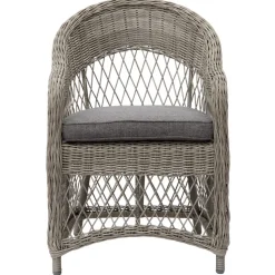 Utefåtölj grå/rotting - Marbella