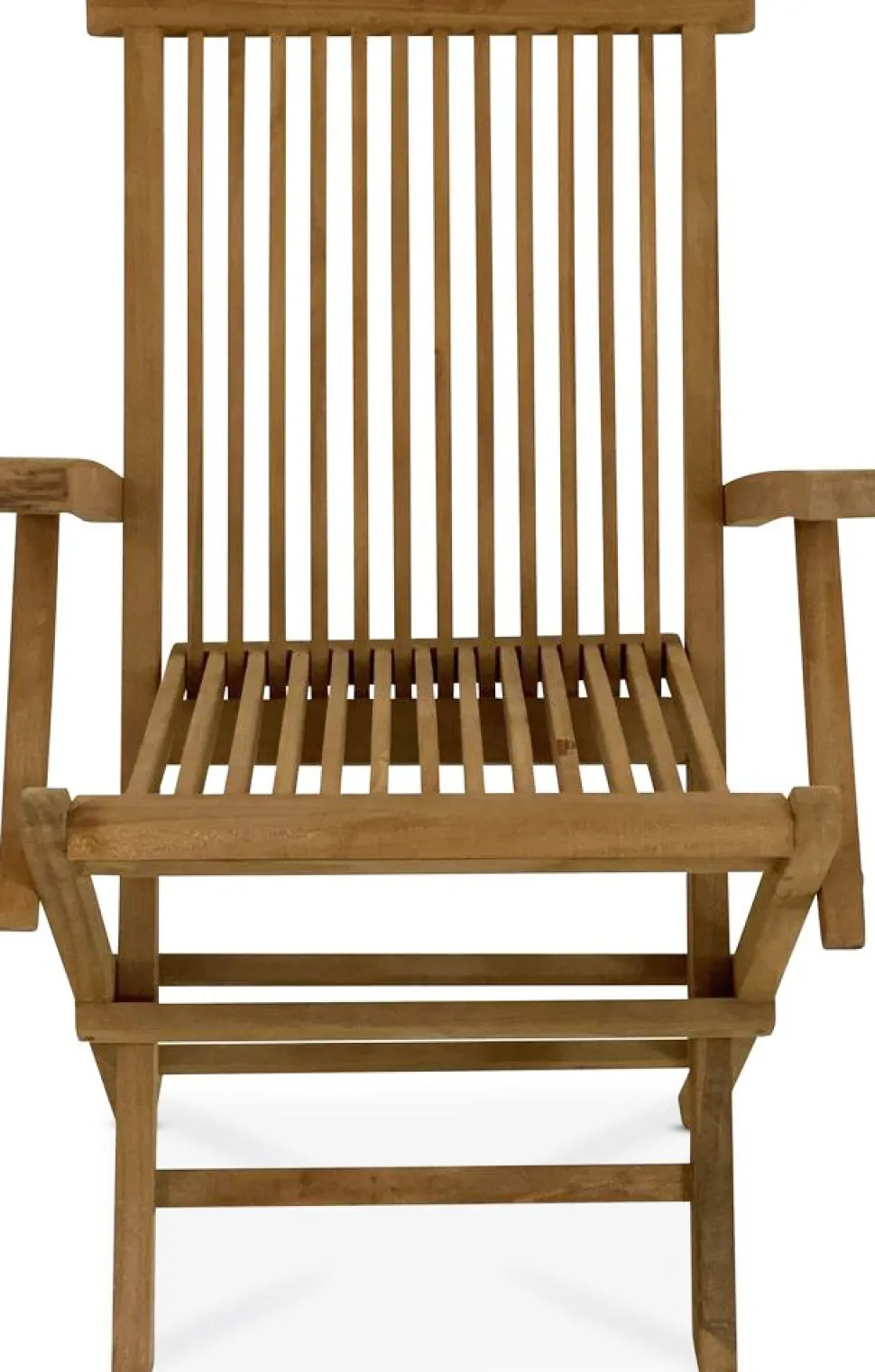 Utegrupp: 6 stolar och matbord 210 x 90 cm teak - Saltö