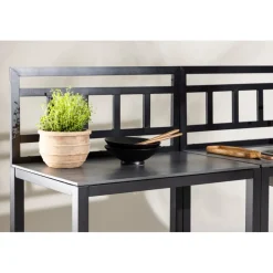 Utekök komplett svart - Alicante