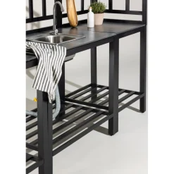 Utekök komplett svart - Alicante