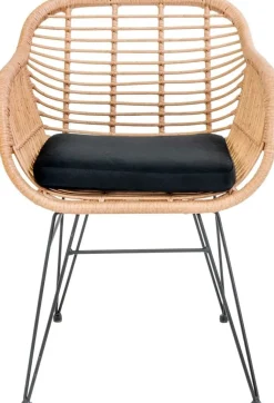 Utestol med dyna - Natur + Textilrengöring för möbler