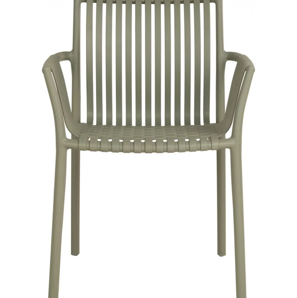 Utestol Stapelbar - Grön - Tulsa + Rengöringsmedel för utemöbler