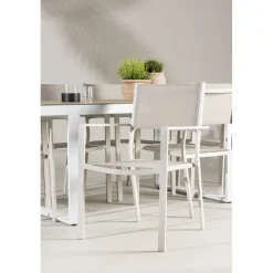 Utestol stapelbar beige - Copacabana + Rengöringsmedel för utemöbler