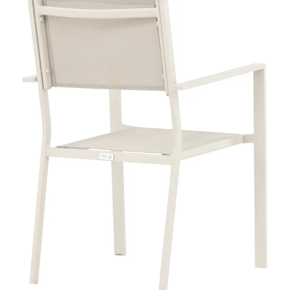 Utestol stapelbar beige - Copacabana + Rengöringsmedel för utemöbler