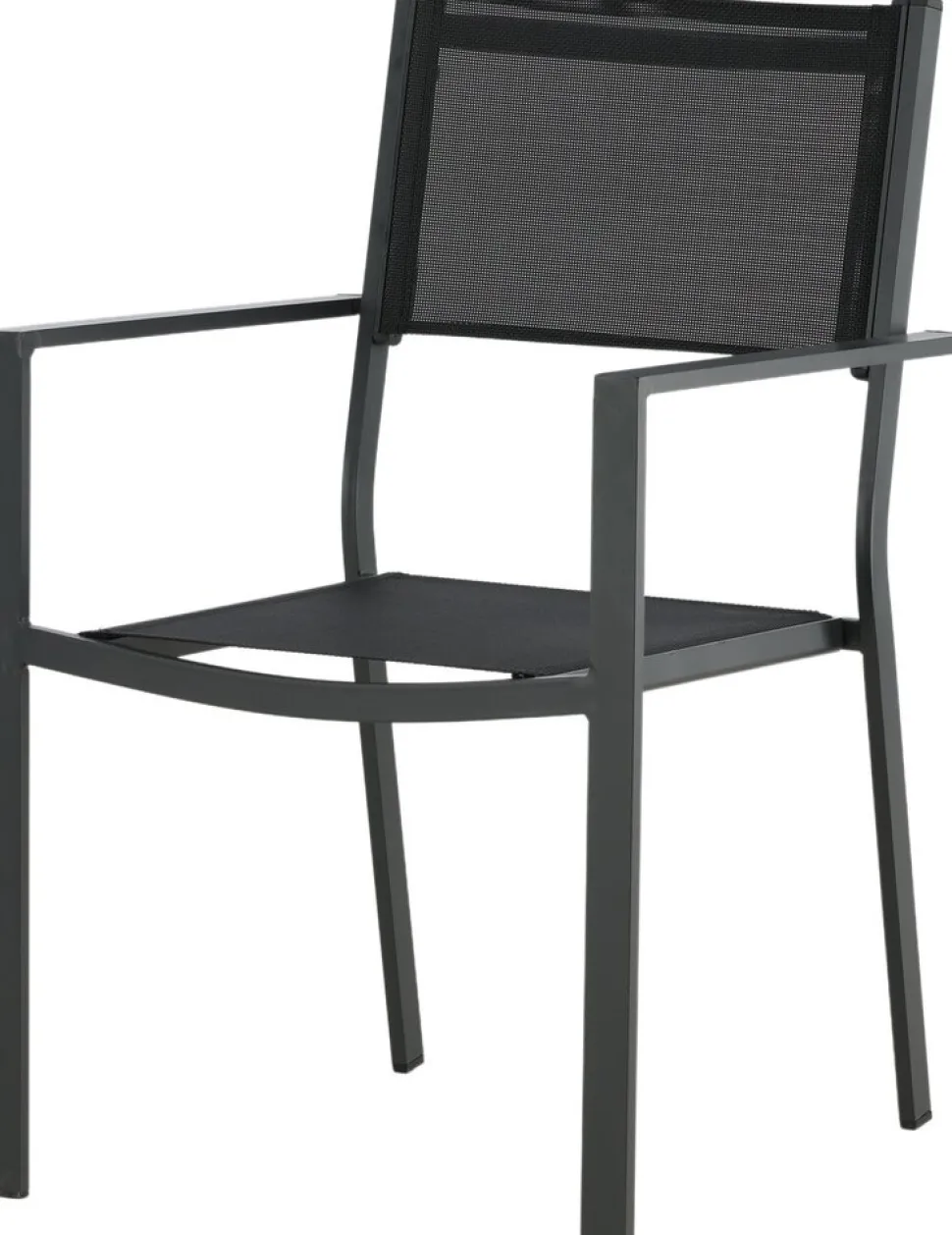 Utestol stapelbar svart - Copacabana + Rengöringsmedel för utemöbler