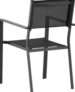 Utestol stapelbar svart - Copacabana + Rengöringsmedel för utemöbler