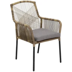 Utestol tvinnad rotting med grå dyna