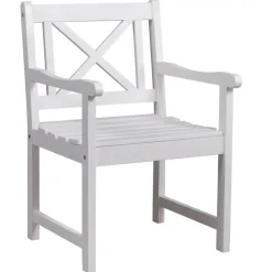 Utestol vit Bohus + Fläckborttagare för möbler