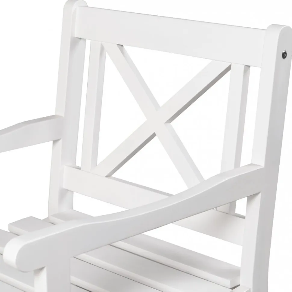 Utestol vit Bohus + Fläckborttagare för möbler