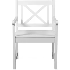 Utestol vit Bohus + Textilrengöring för möbler