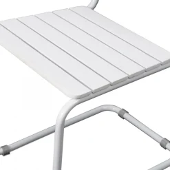 Utestol vit stapelbar - Holmsund