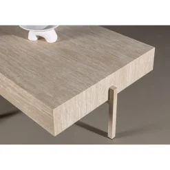 Vadholmen soffbord 130 x 76 cm - Whitewash