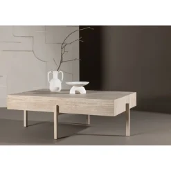 Vadholmen soffbord 130 x 76 cm - Whitewash