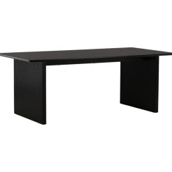 Vail matbord 200 x 100 cm - Svart