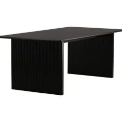 Vail matbord 200 x 100 cm - Svart