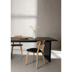 Vail matbord 200 x 100 cm - Svart