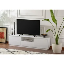 Vanguard TV-bänk - Vit