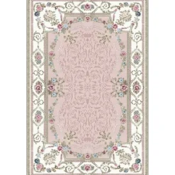 Veluro 1800 matta - Vit/rosa