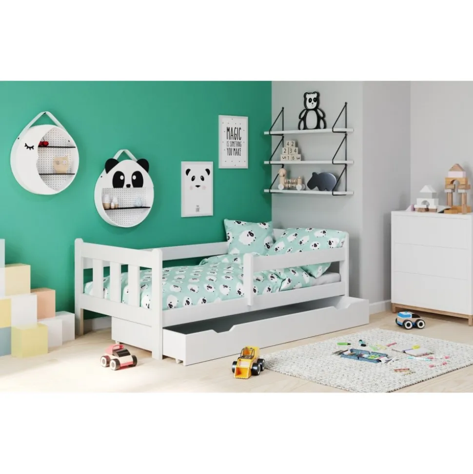 Vempo sängram 160x80 cm - Vit