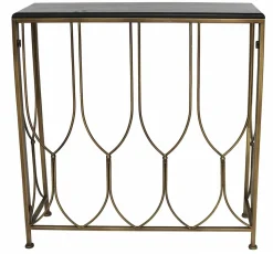 Venestad konsolbord - Trä/guldig