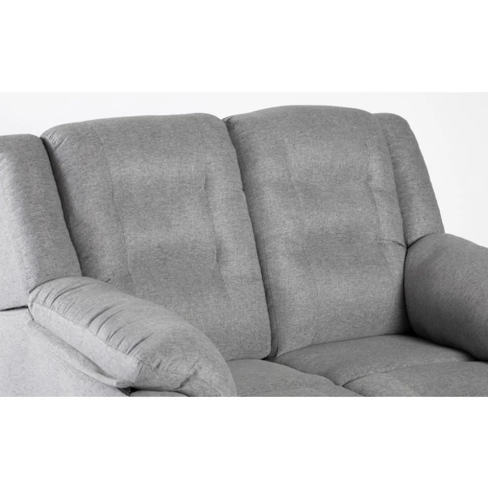 Vera 2-sits soffa i grått tyg