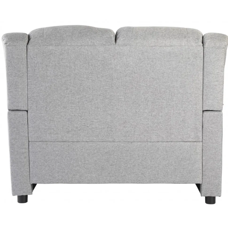 Vera 2-sits soffa i grått tyg