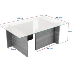 Vetrino soffbord - Antracit