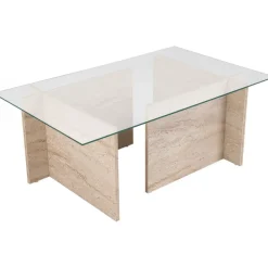 Vetrino soffbord - Travertin