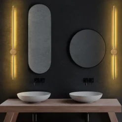 Vägglampa Glavo - Guld