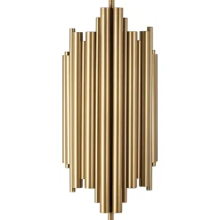 Vägglampa i guldutförande - Munspel