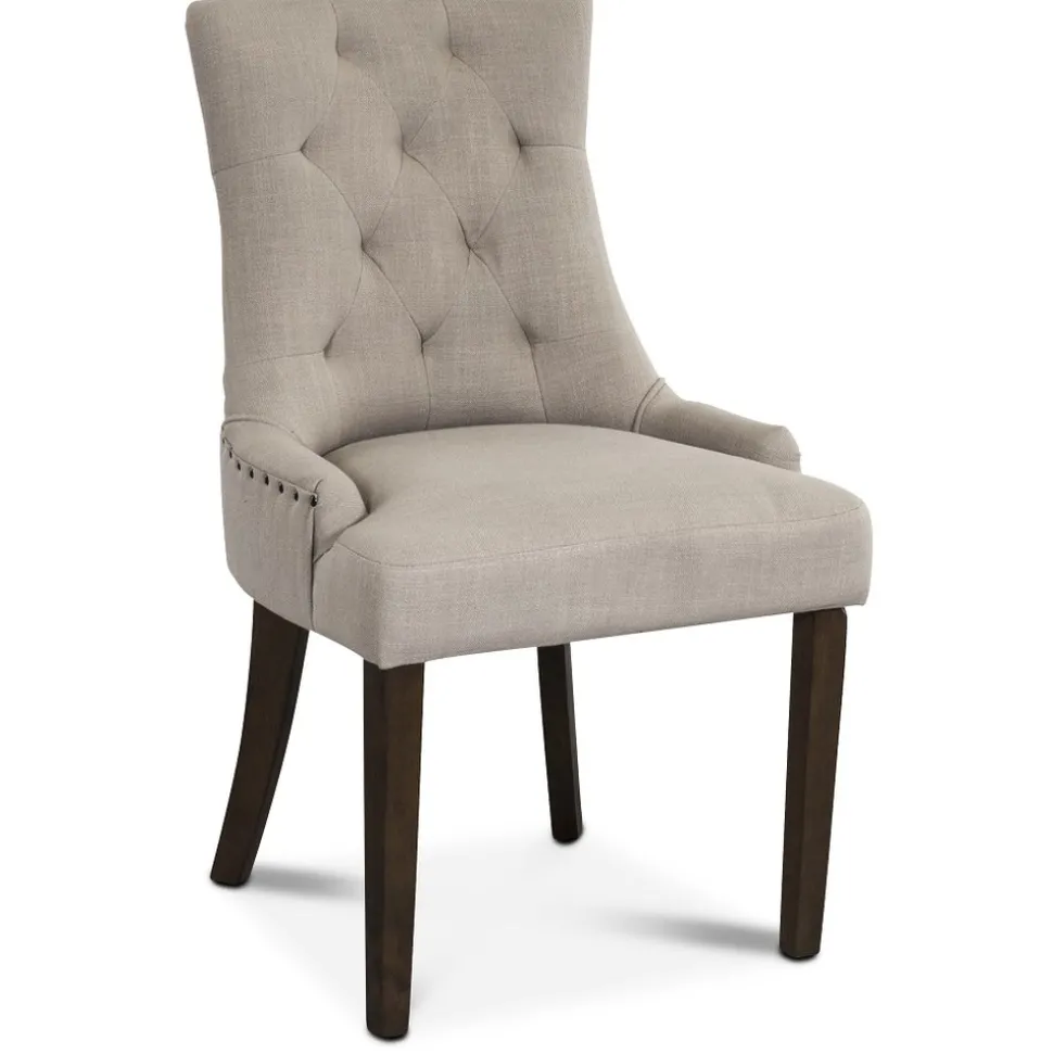 Victoria matgrupp inklusive 6 st Tuva matstolar i beige tyg + 6.00 x Stolsdyna