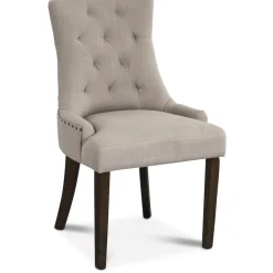 Victoria matgrupp inklusive 6 st Tuva matstolar i beige tyg + 4.00 x Möbeltassar