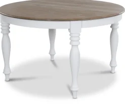 Victoria matgrupp inklusive 6 st Tuva matstolar i beige tyg