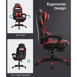 Vilhelm kontorsstol - Svart