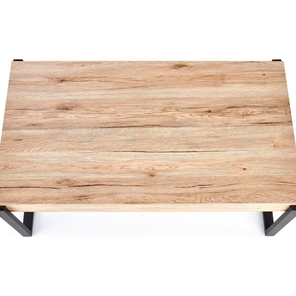 Vincent soffbord 110 x 64 cm - Ek/svart