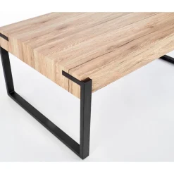 Vincent soffbord 110 x 64 cm - Ek/svart