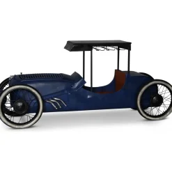 Vintage Hot rod car barbord 195 x 76 cm - Metall/mango + Textilrengöring för möbler