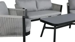 Virya soffgrupp - Svart/Grå