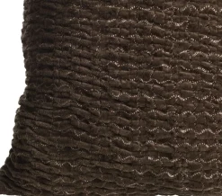 Visha kuddfodral 45 x 45 cm - Brun