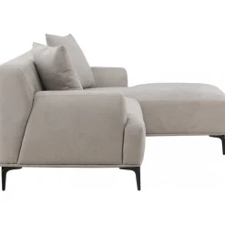 Viskan divansoffa - Svart/Ljusgrå