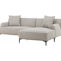 Viskan divansoffa - Svart/Ljusgrå