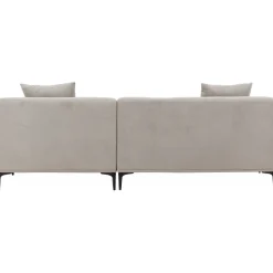 Viskan divansoffa - Svart/Ljusgrå